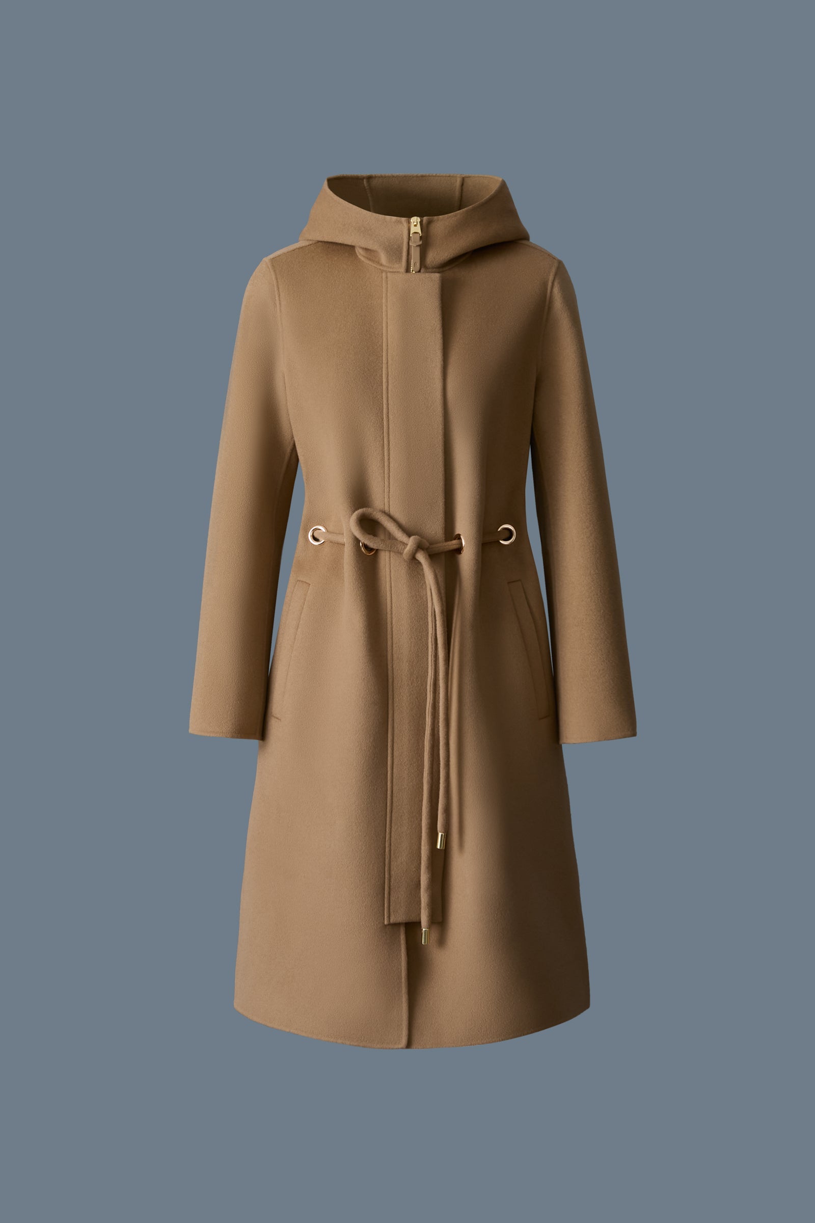 Manteau en laine fait main BLITHE