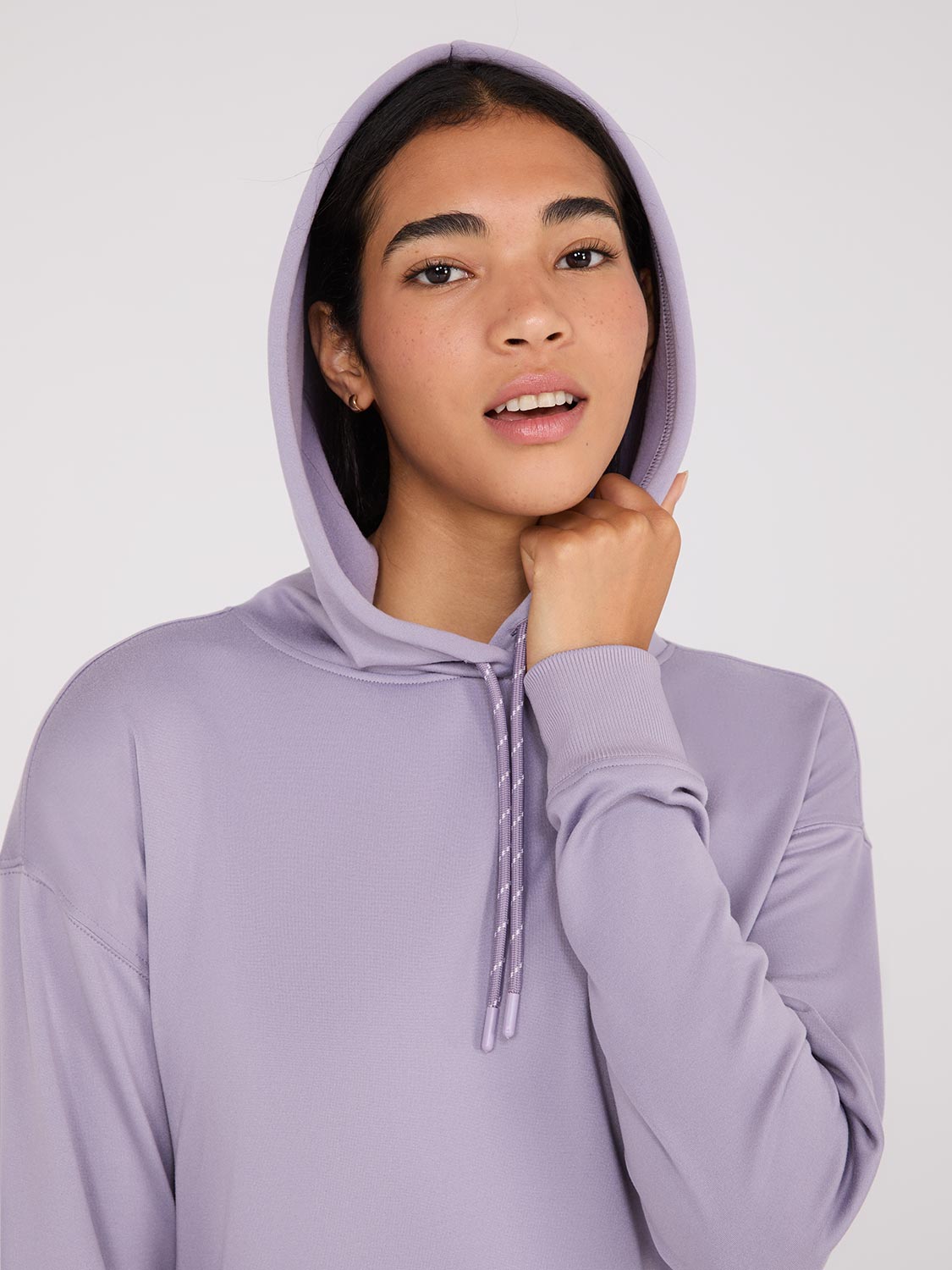 Sweat à capuche en polaire léger