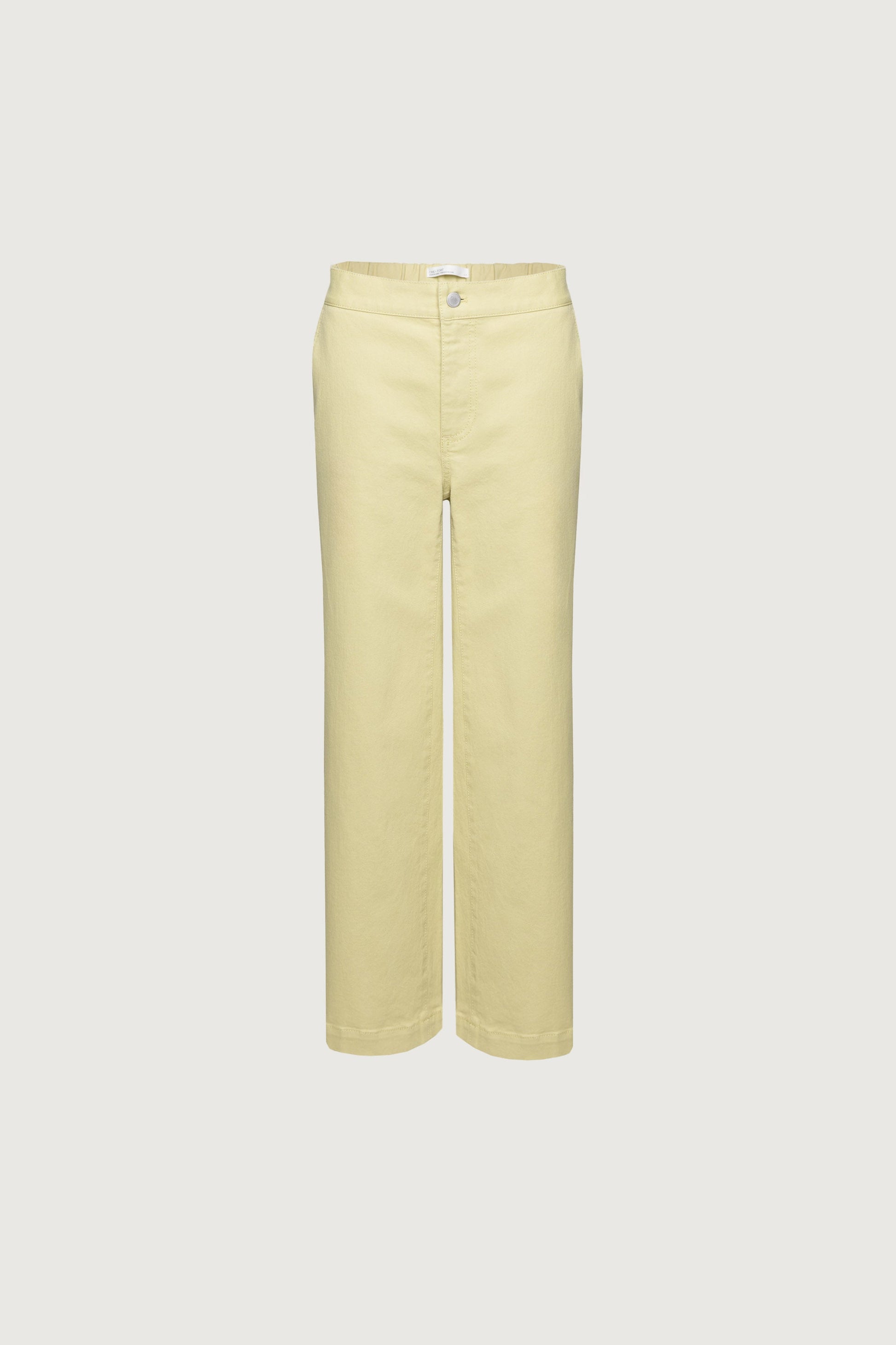 PANTALON LARGE EN SERGÉ LONGUEUR RÉGULIÈRE
