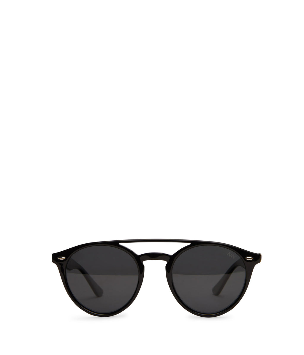 Lunettes de soleil aviateur noires LIN