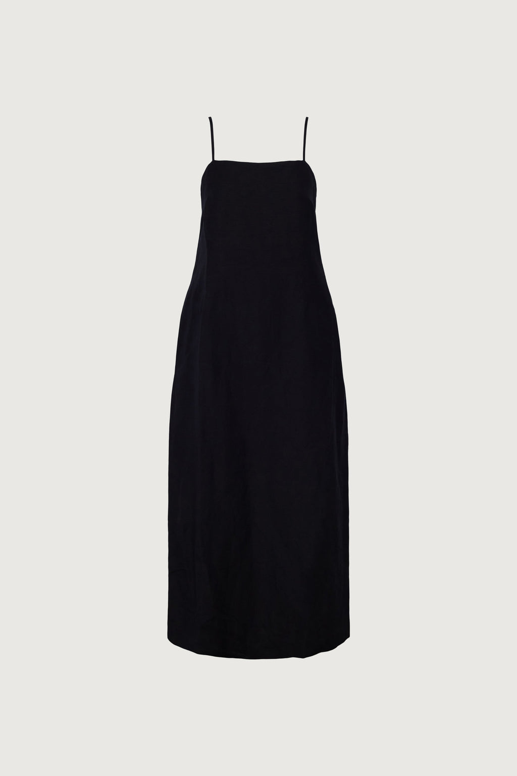 ROBE MAXI EN MÉLANGE DE LIN