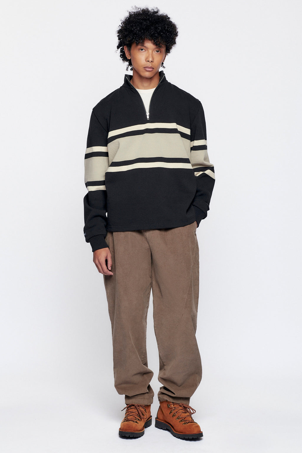 Rugby Half-Zip Sweatshirt