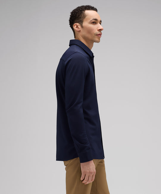Men's Merino Button‑Up