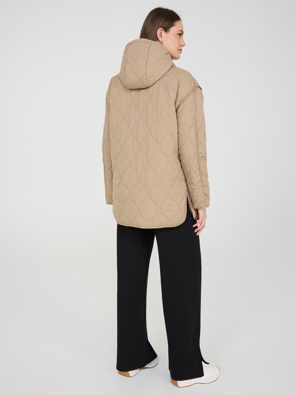 Veste matelassée à capuche