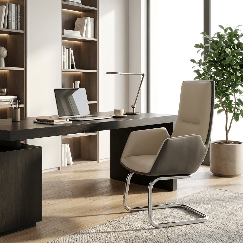 Udaipur Premium Leather Office Chair