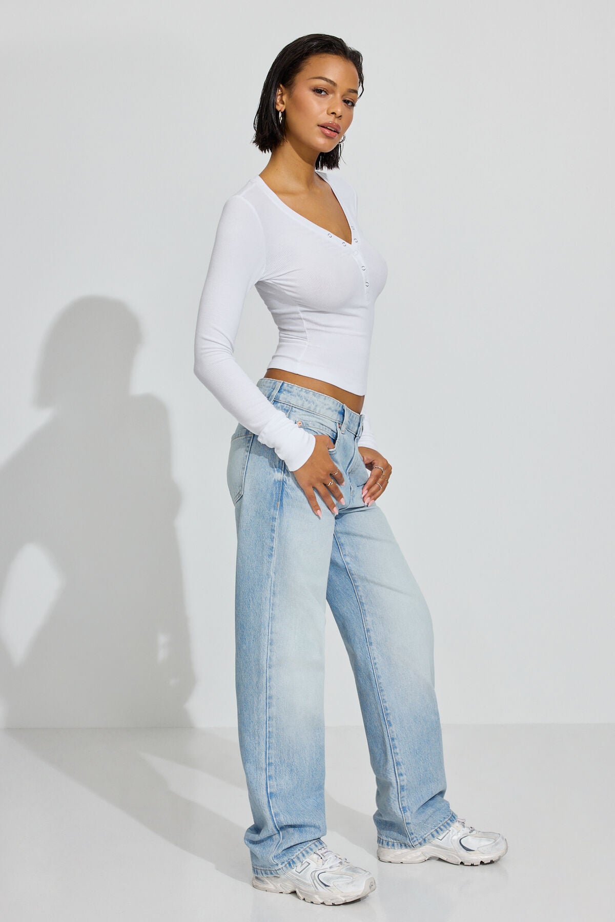 Jeans amples