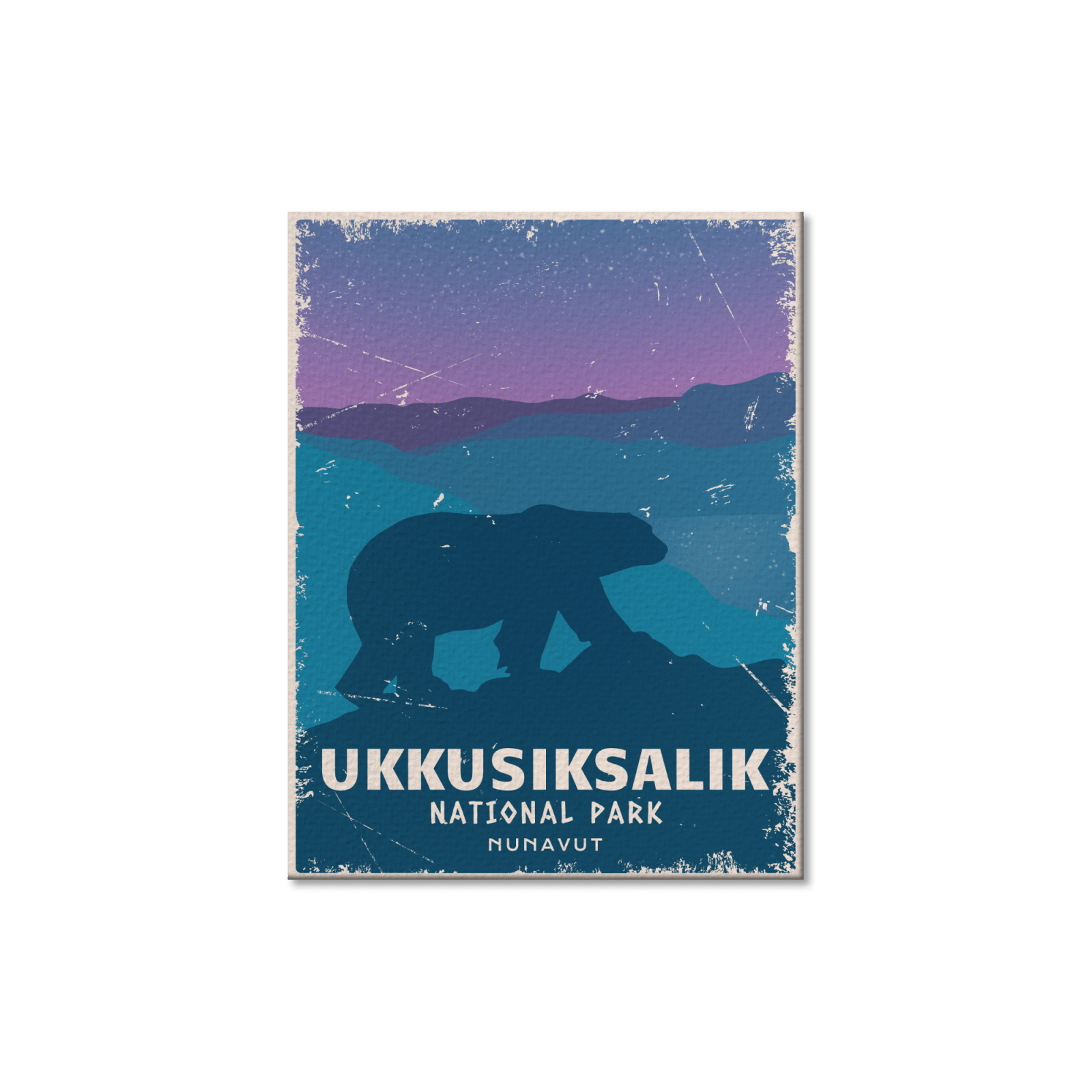 Ukkusiksalik National Park of Canada Postcard