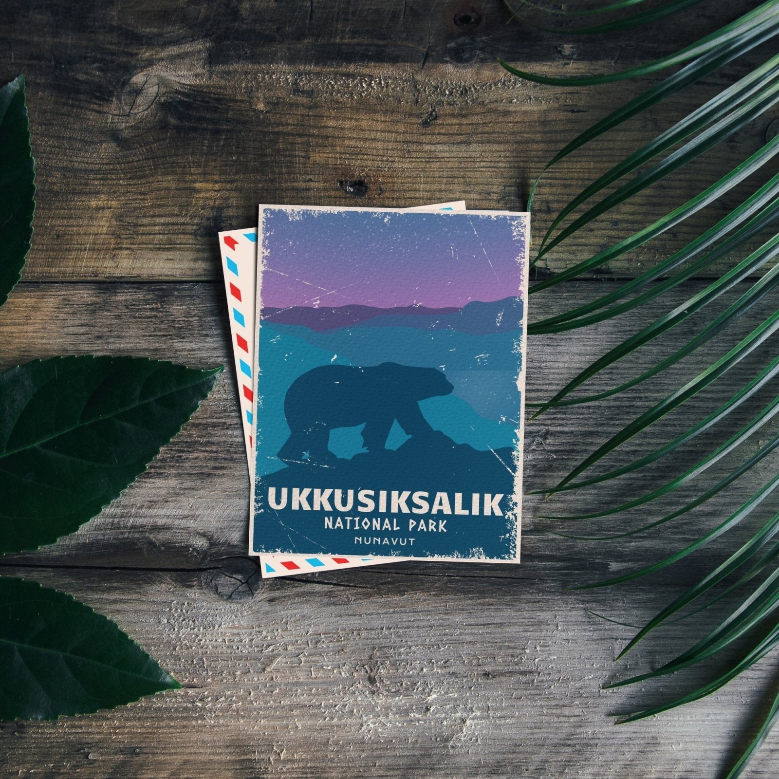Ukkusiksalik National Park of Canada Postcard