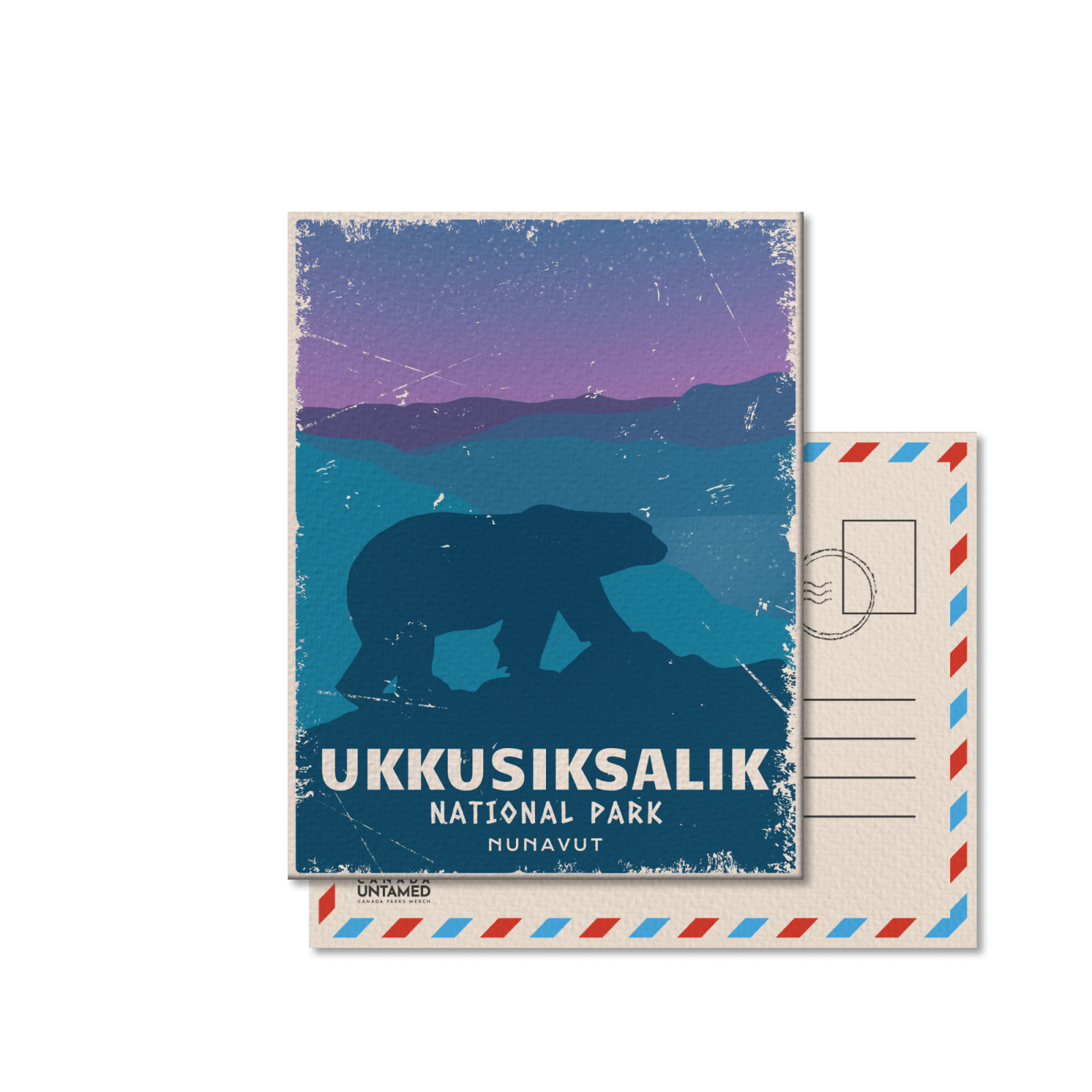 Ukkusiksalik National Park of Canada Postcard