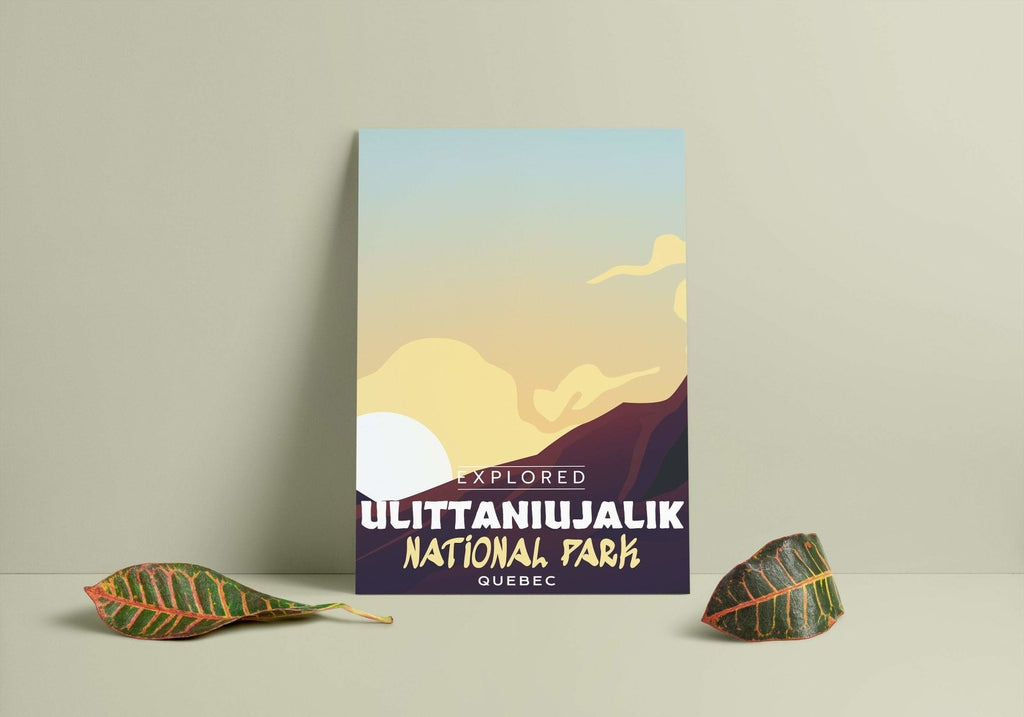 Ulittaniujalik National Park 'Explored' Poster, Canada Parks