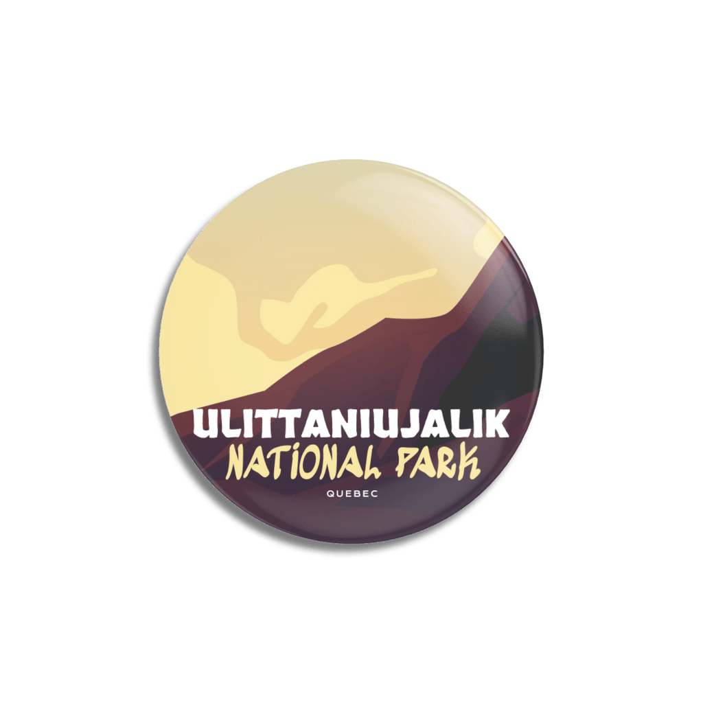 Ulittaniujalik National Park of Quebec Pinback Button