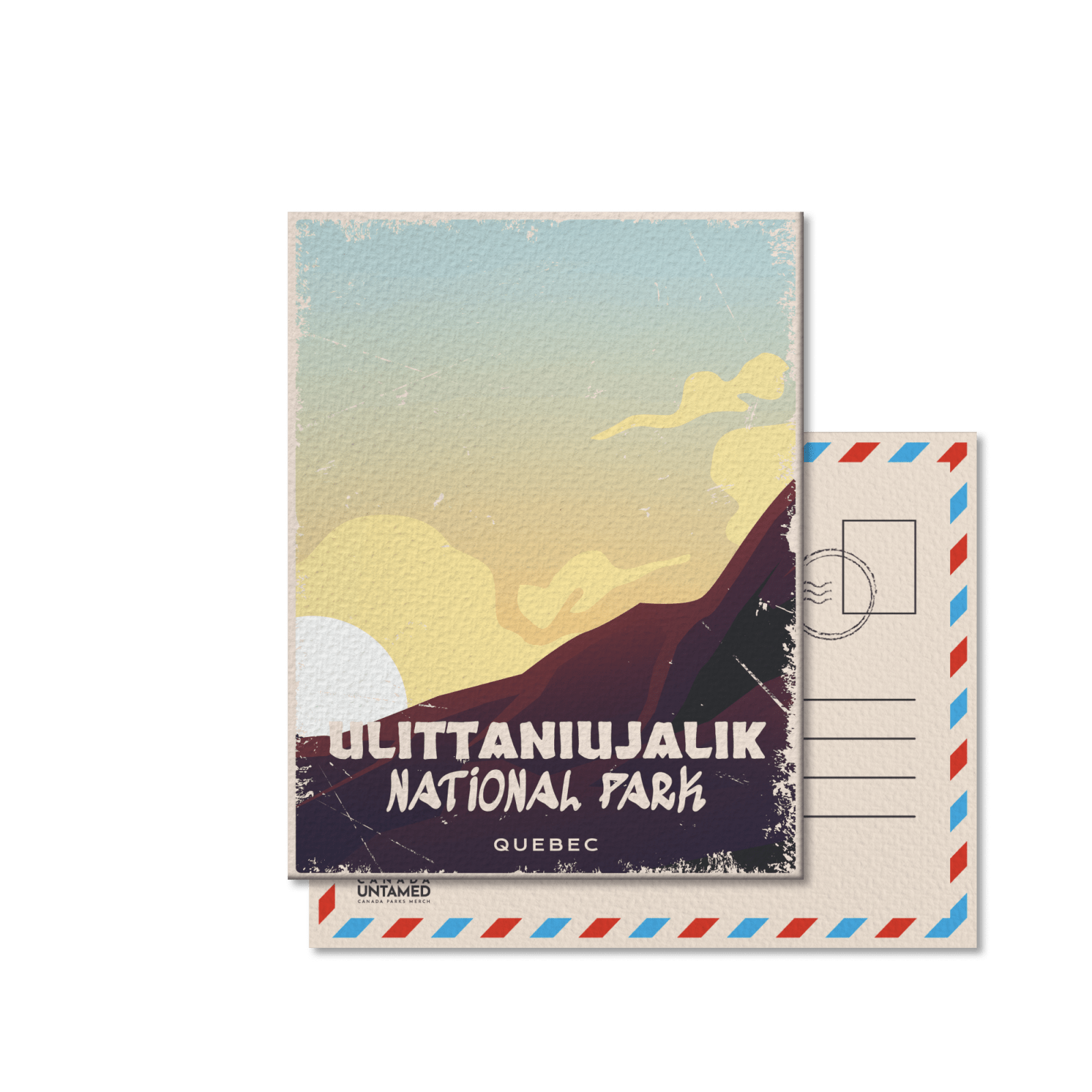 Carte postale du parc national Ulittaniujalik, Québec
