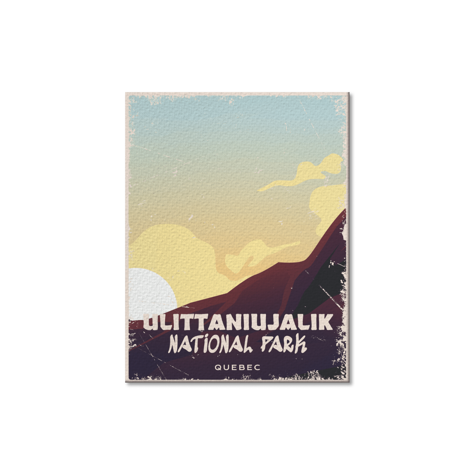 Carte postale du parc national Ulittaniujalik, Québec
