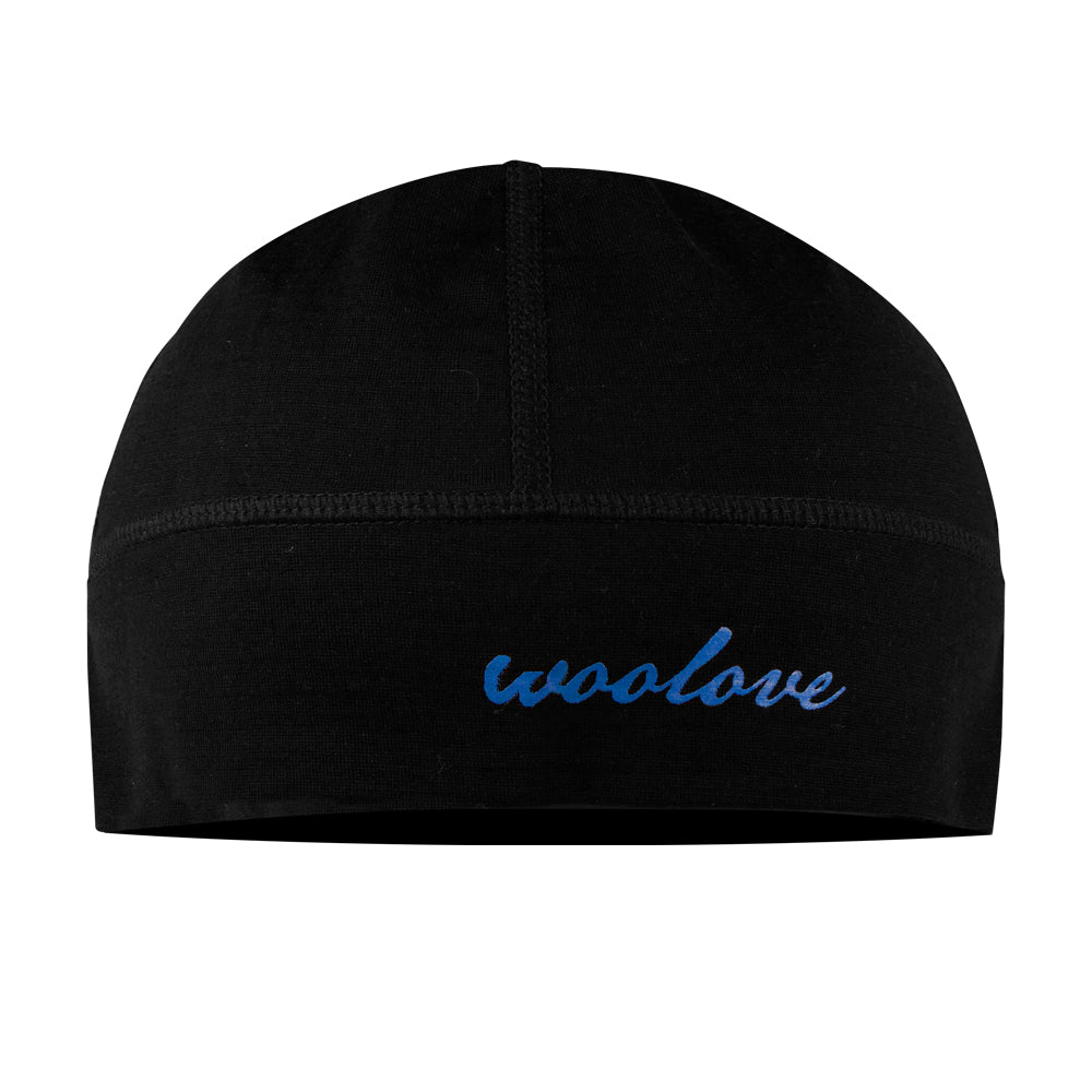 Bonnet de sport unisexe 100 % laine mérinos 