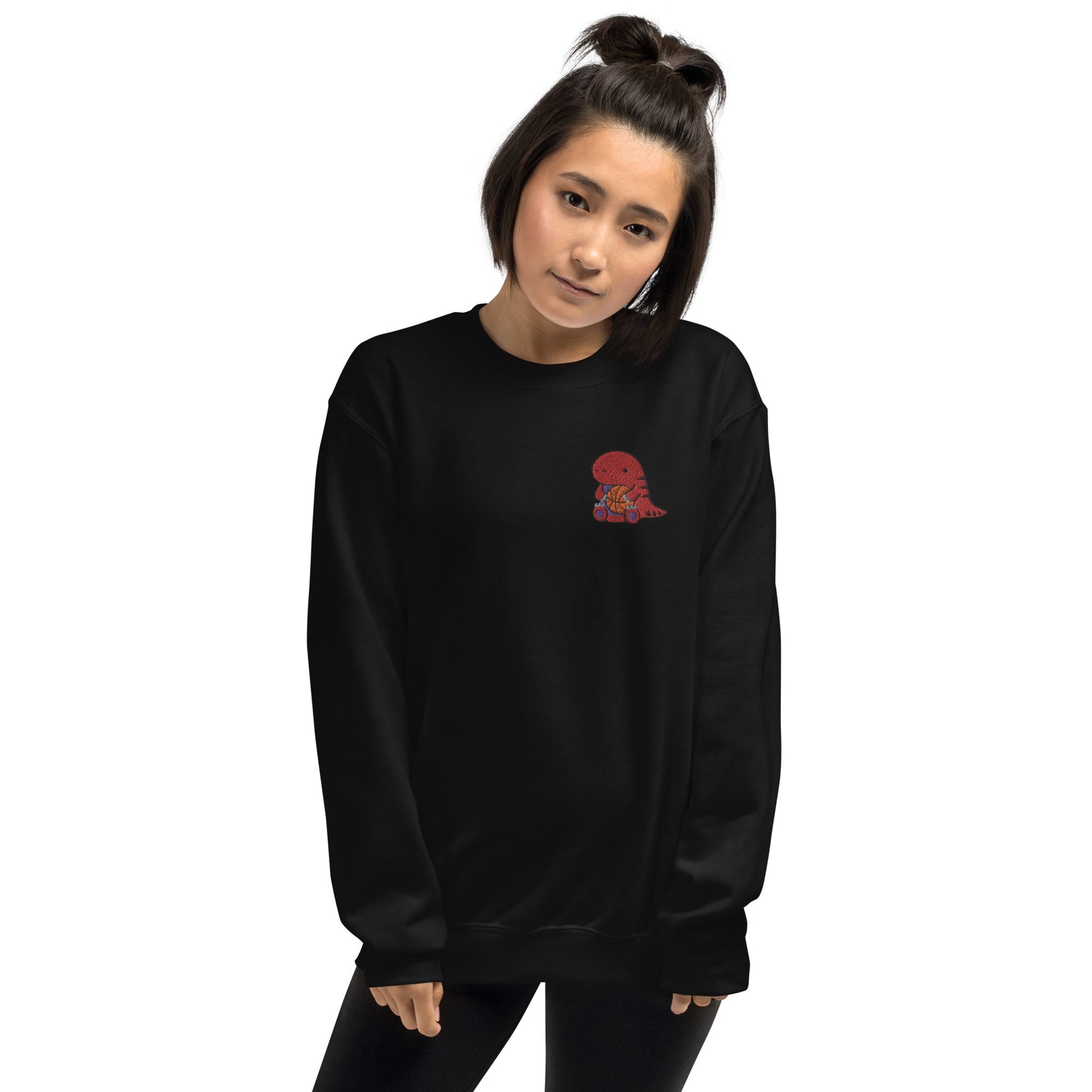 Embroidered Raptor Sweatshirt - Toronto Basketball Apparel