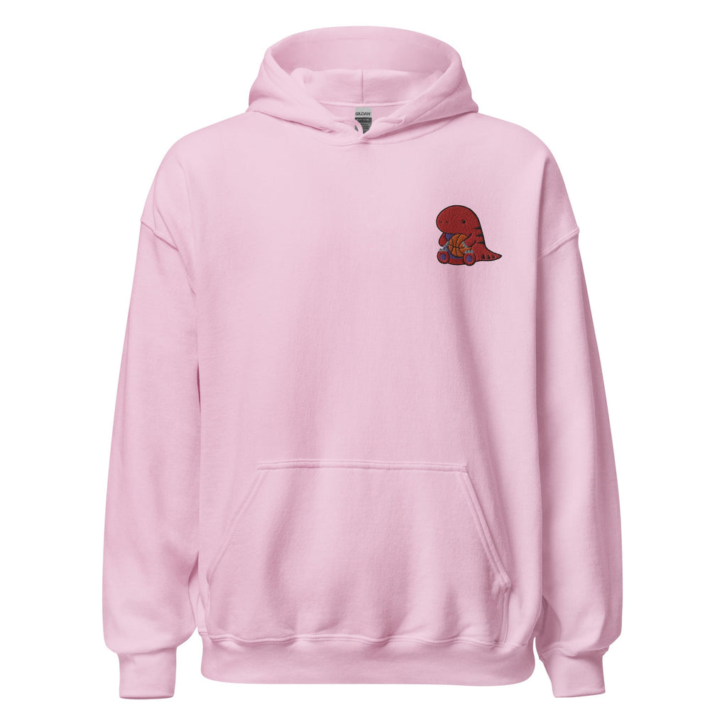 Hoodie with Cute Embroidered Raptor. Toronto Basketball Hoodie