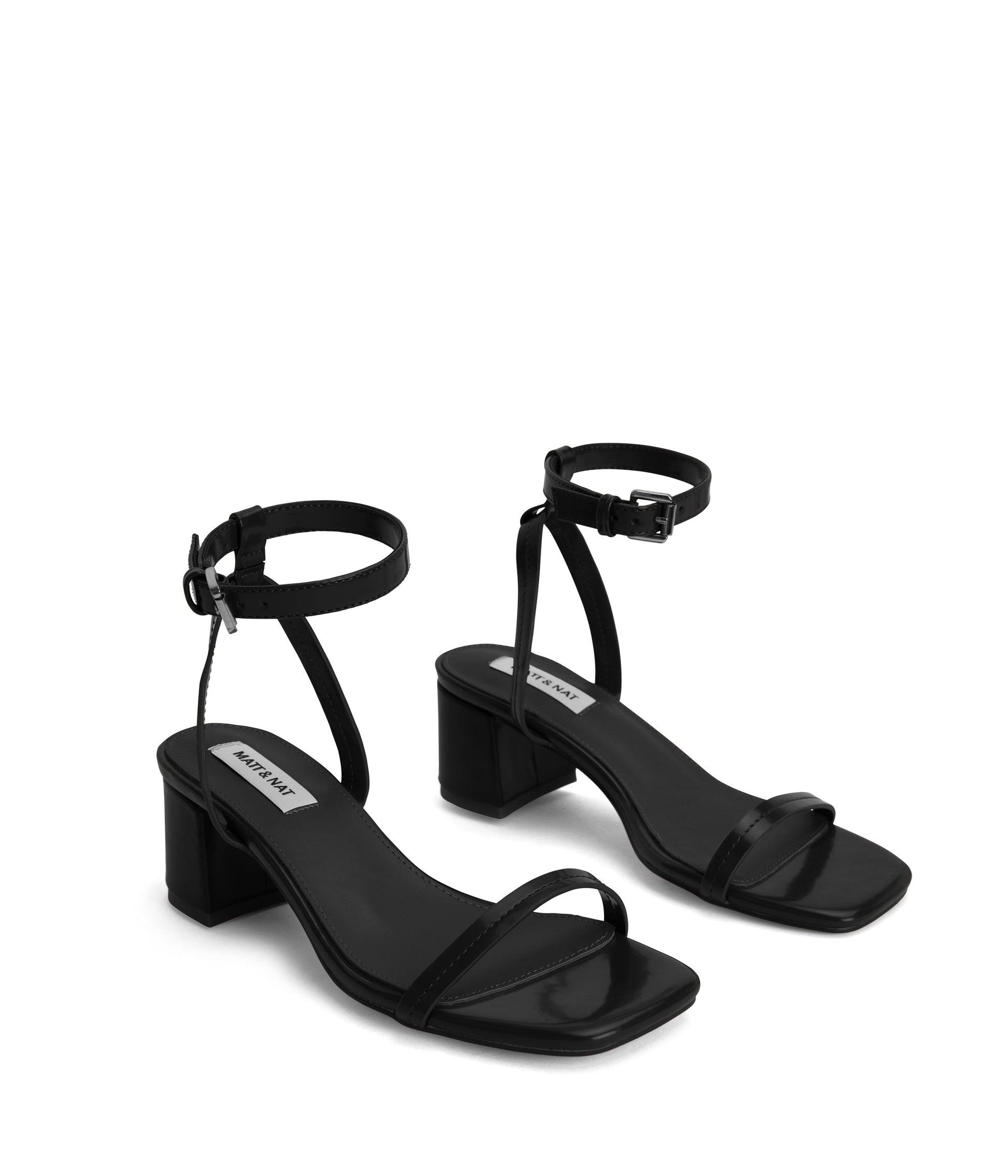 FIOR Women's Vegan Block Heel Sandals