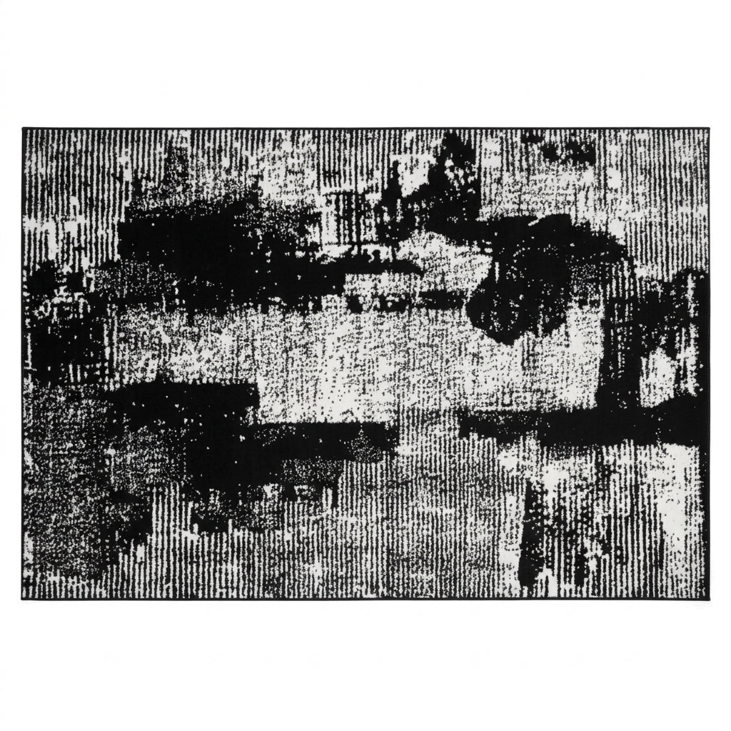 Urban Ink Distressed Woven Carpet