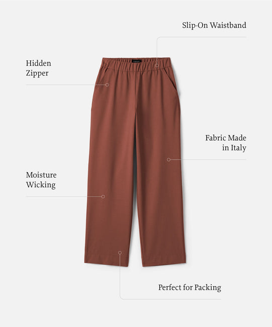 Pantalon de voyage léger pour femme