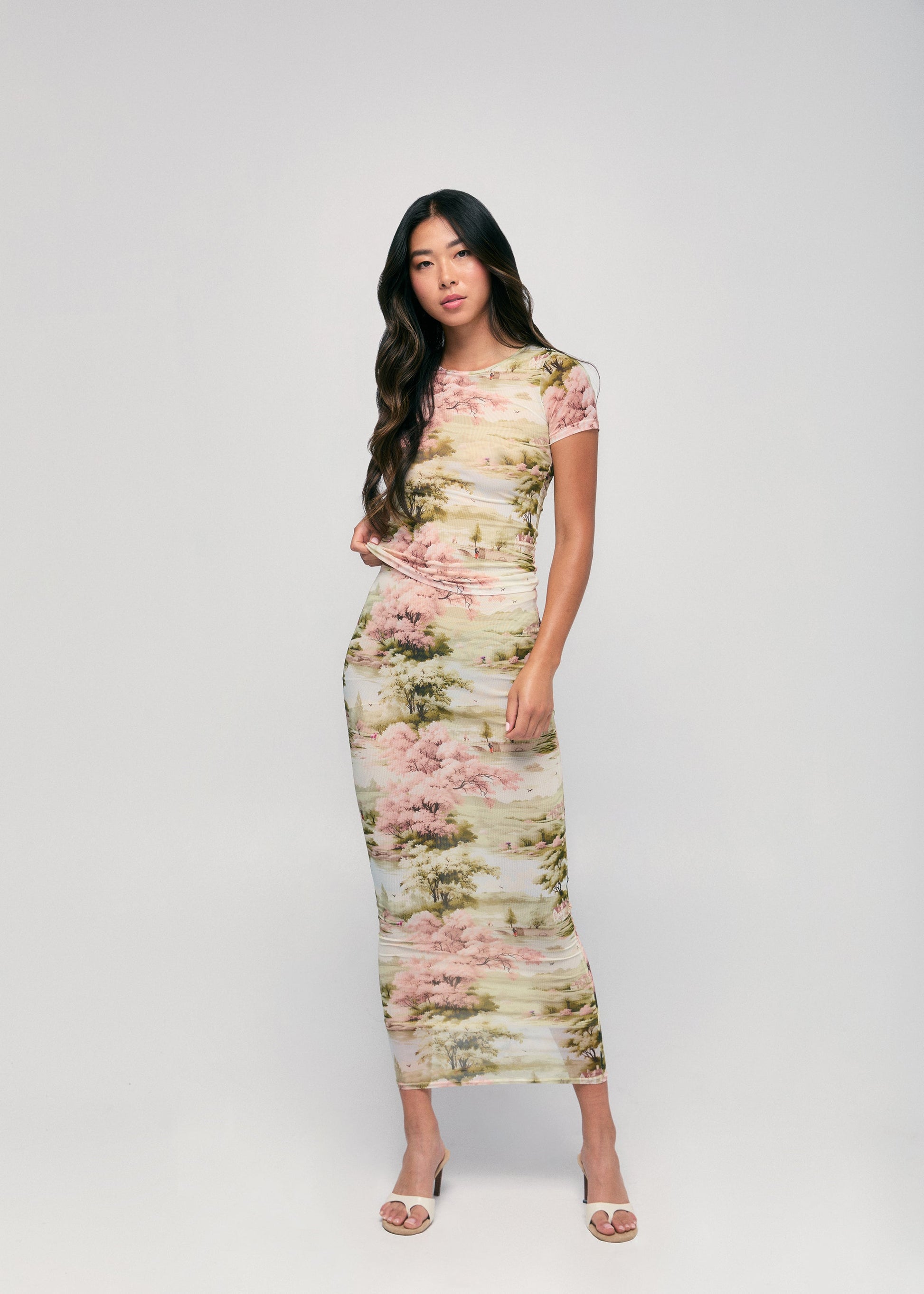 Scottish Toile Mesh Skirt