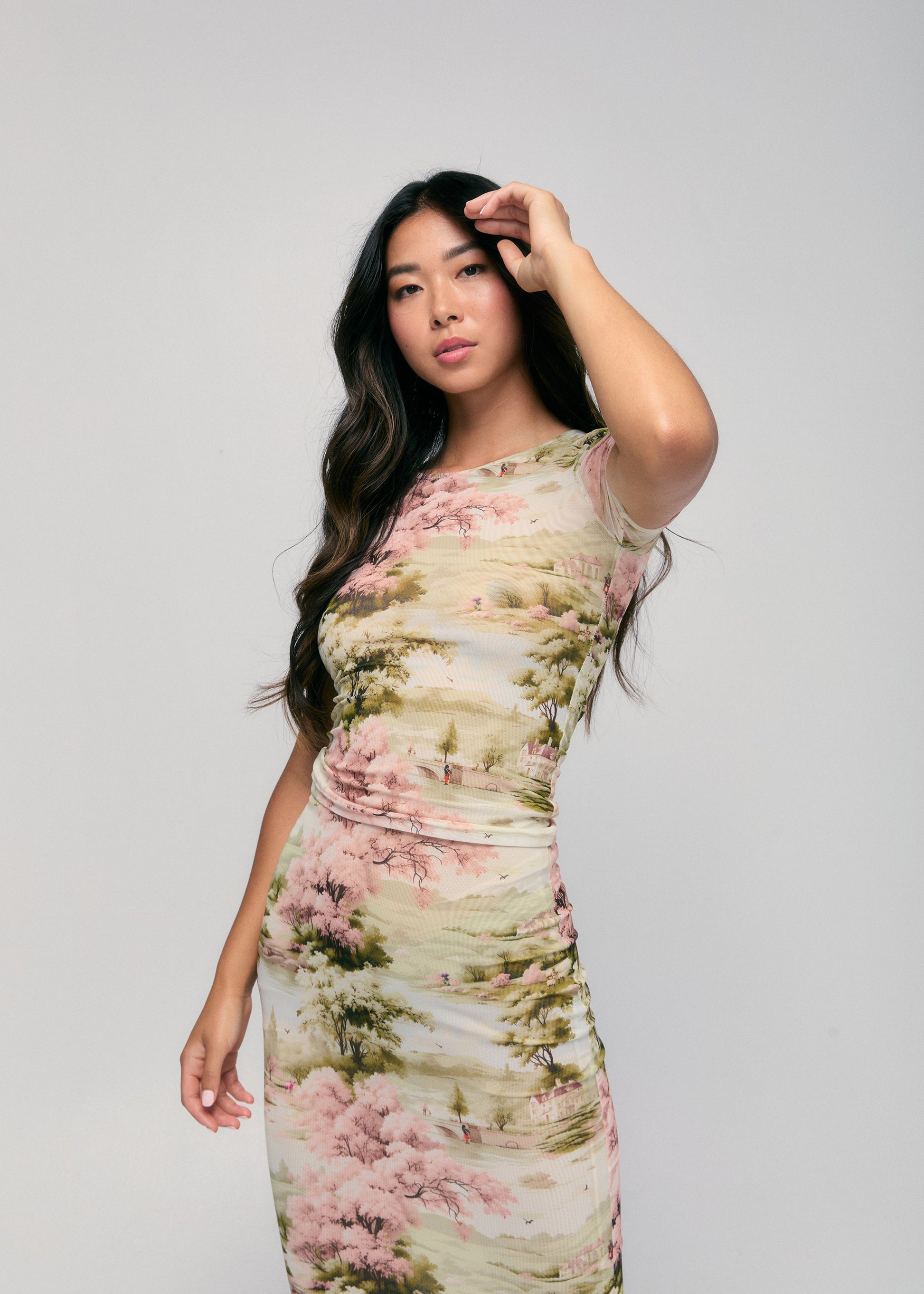 Scottish Toile Mesh Skirt