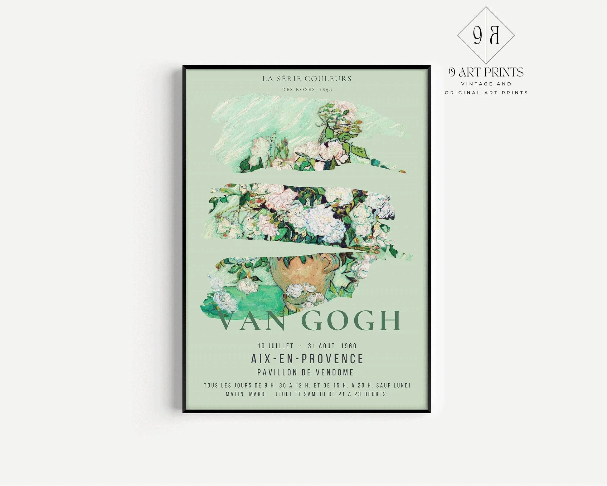 Van Gogh Exhibition Art Print Set: Museum Quality Giclee