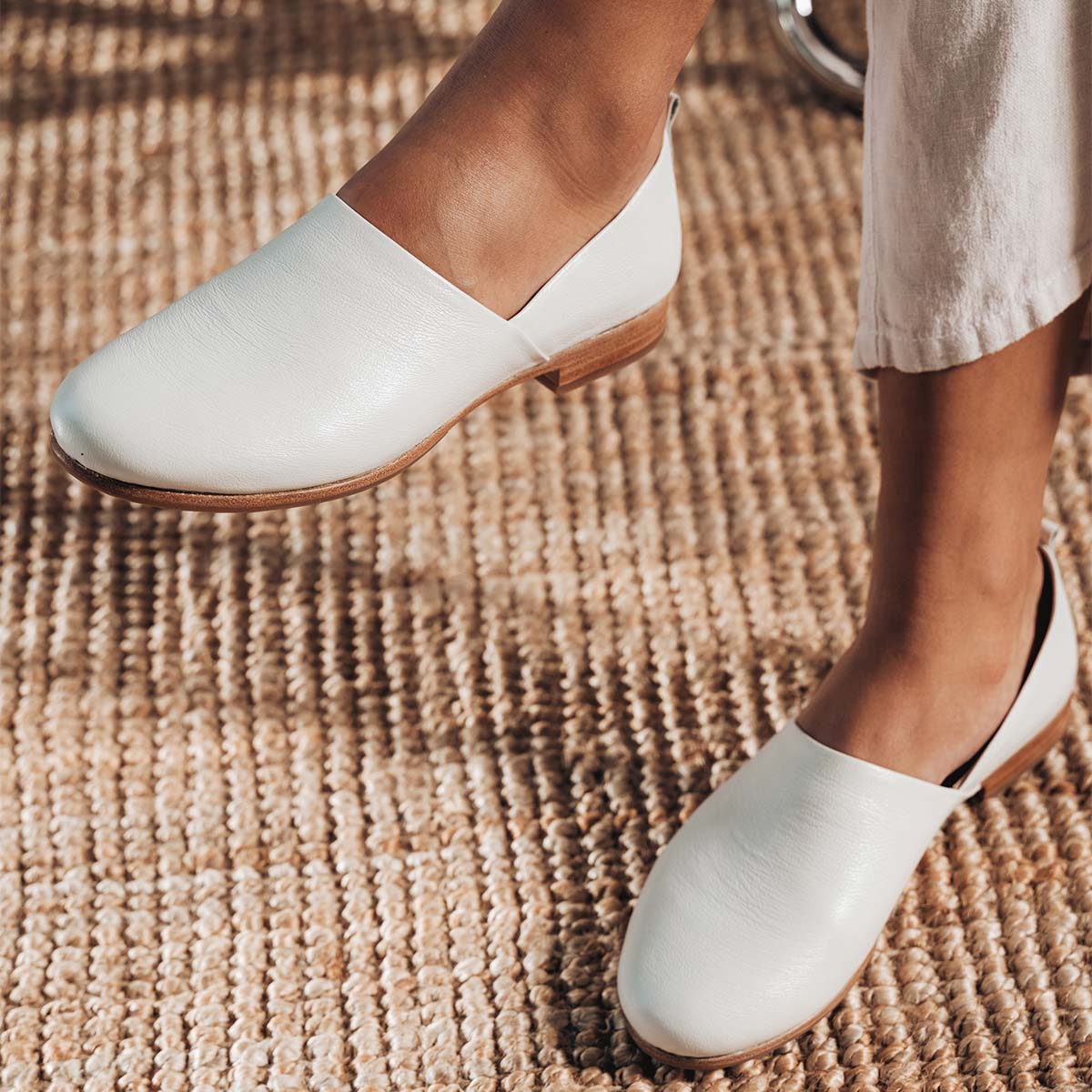 The At-Leisure Slip-On 2.0 Panna Cotta