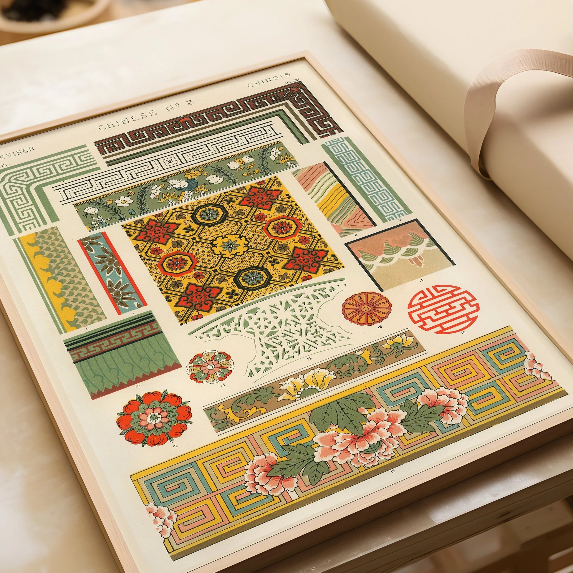Ensemble d'estampes à motifs arabes vintage : Art mural de qualité muséale