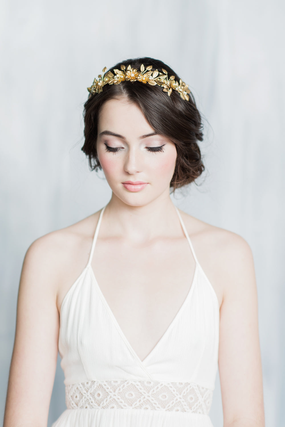 MILLICENT Leaf Bridal Crown