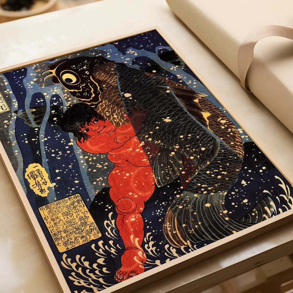 Estampes d'art japonaises vintage : Utagawa Kuniyoshi, Yoshitoshi, Sotaro Yasui