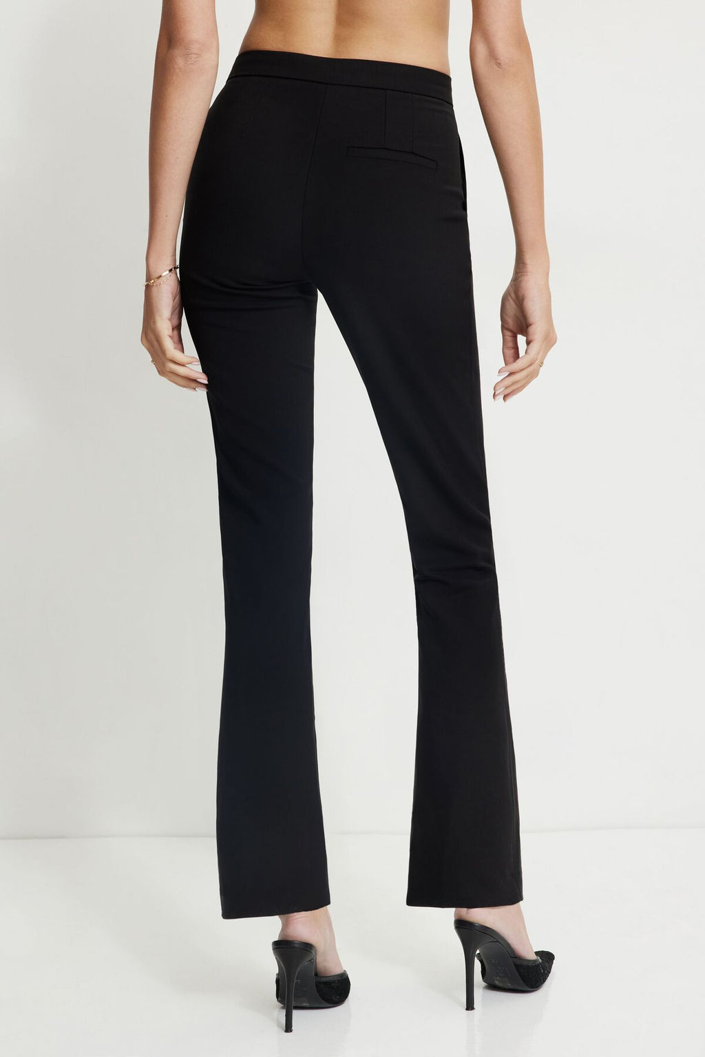 Mid Rise Bootcut Pants