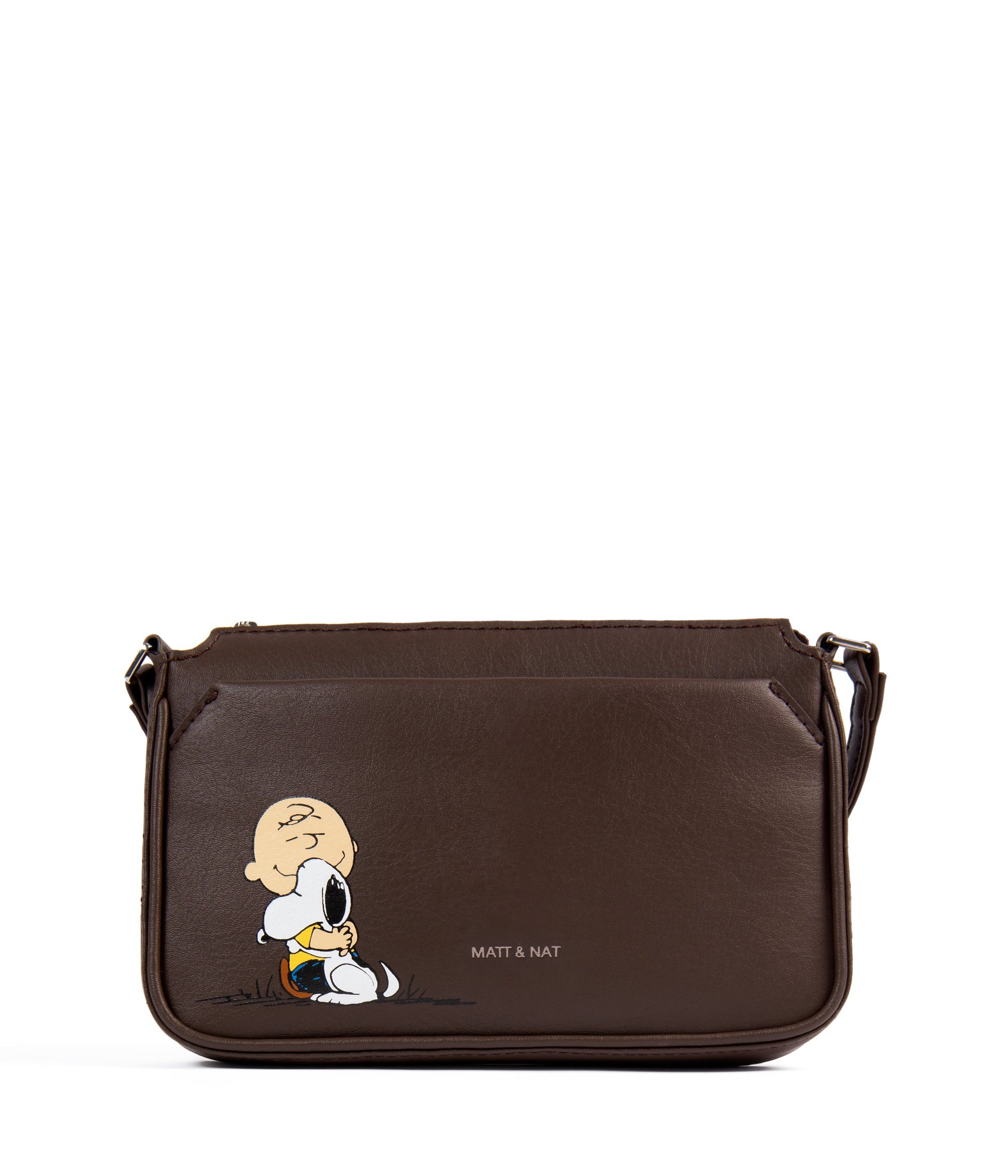 Sac bandoulière vegan IVYP de MATT &amp; NAT x PEANUTS - Édition Charlie Brown et Snoopy
