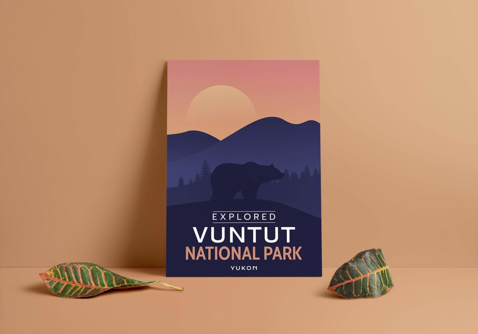 Vuntut National Park 'Explored' Poster, Canada Parks