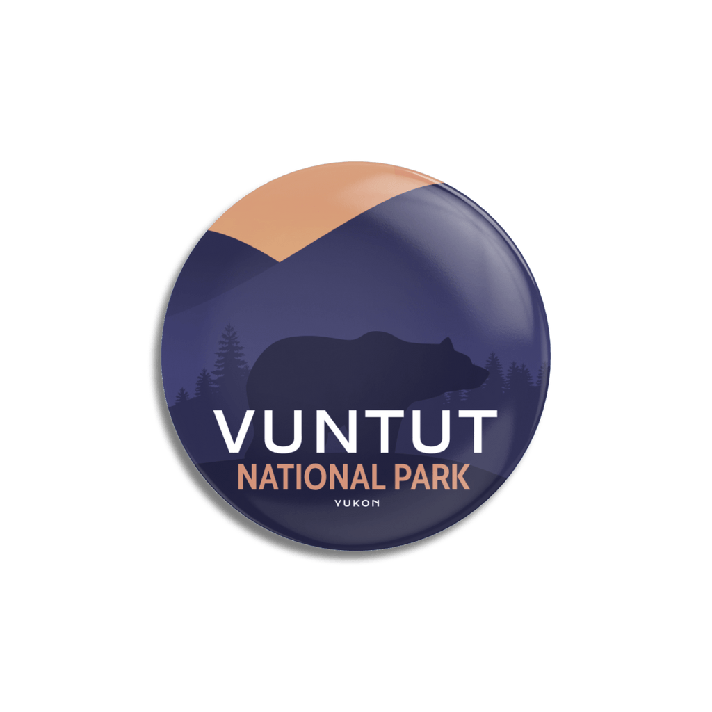 Vuntut National Park of Canada Pinback Button