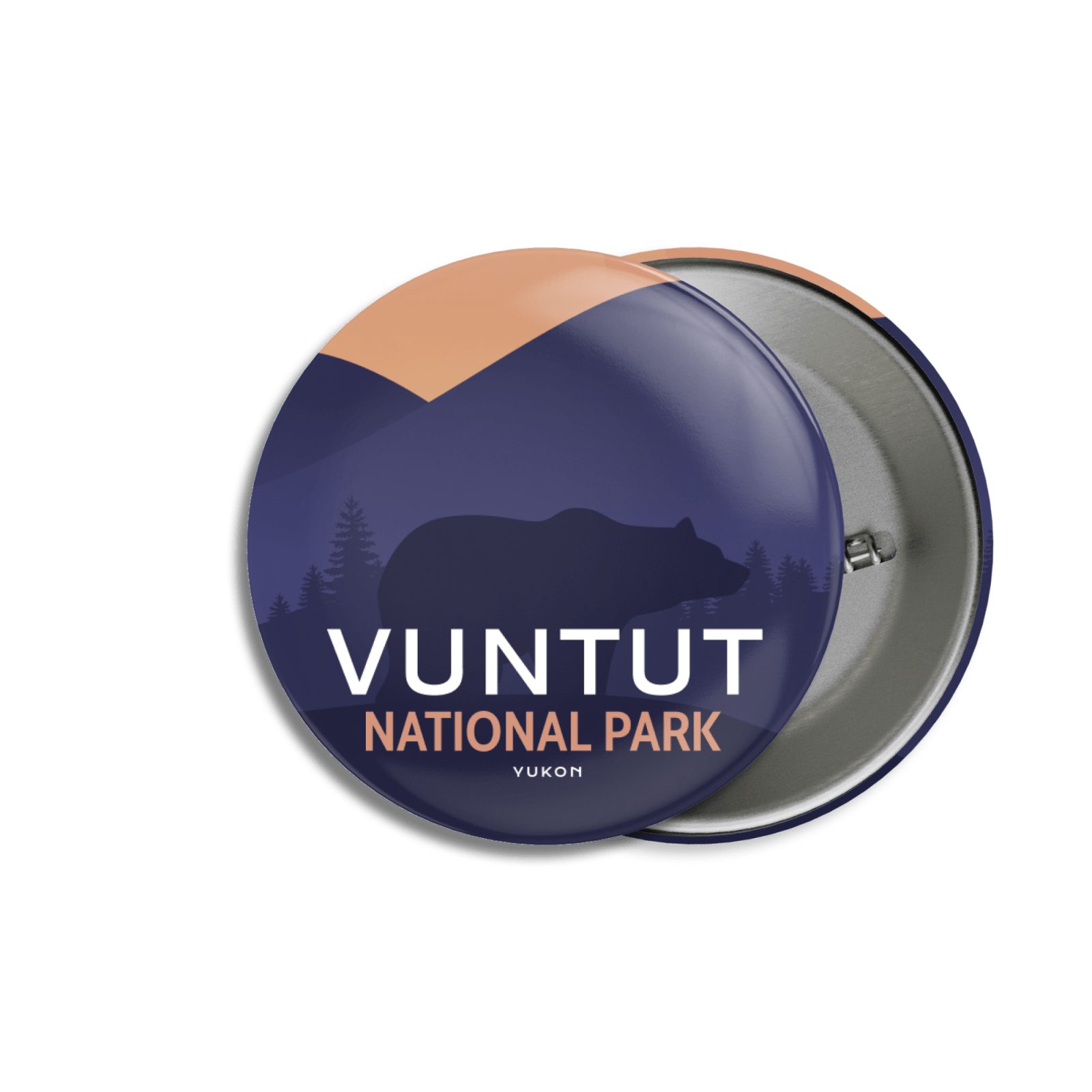 Vuntut National Park of Canada Pinback Button