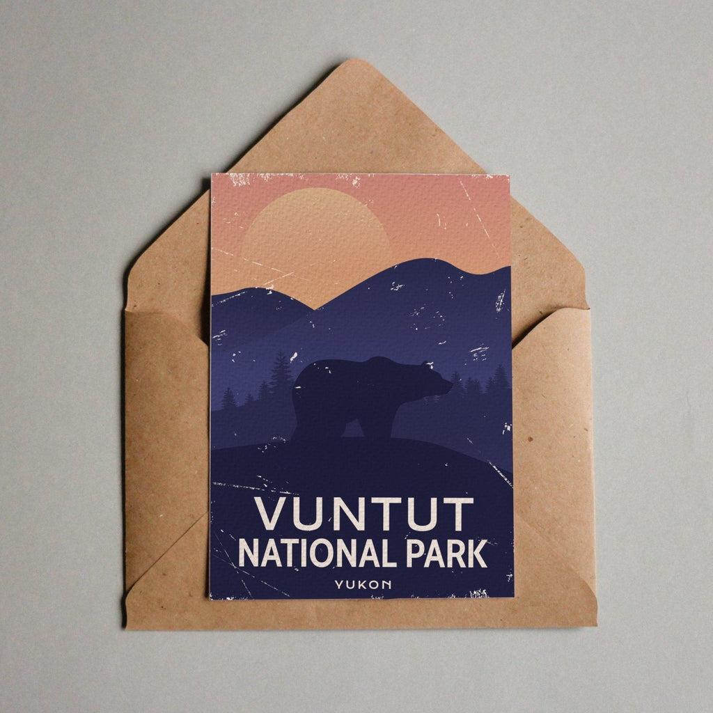Vuntut National Park of Canada Postcard