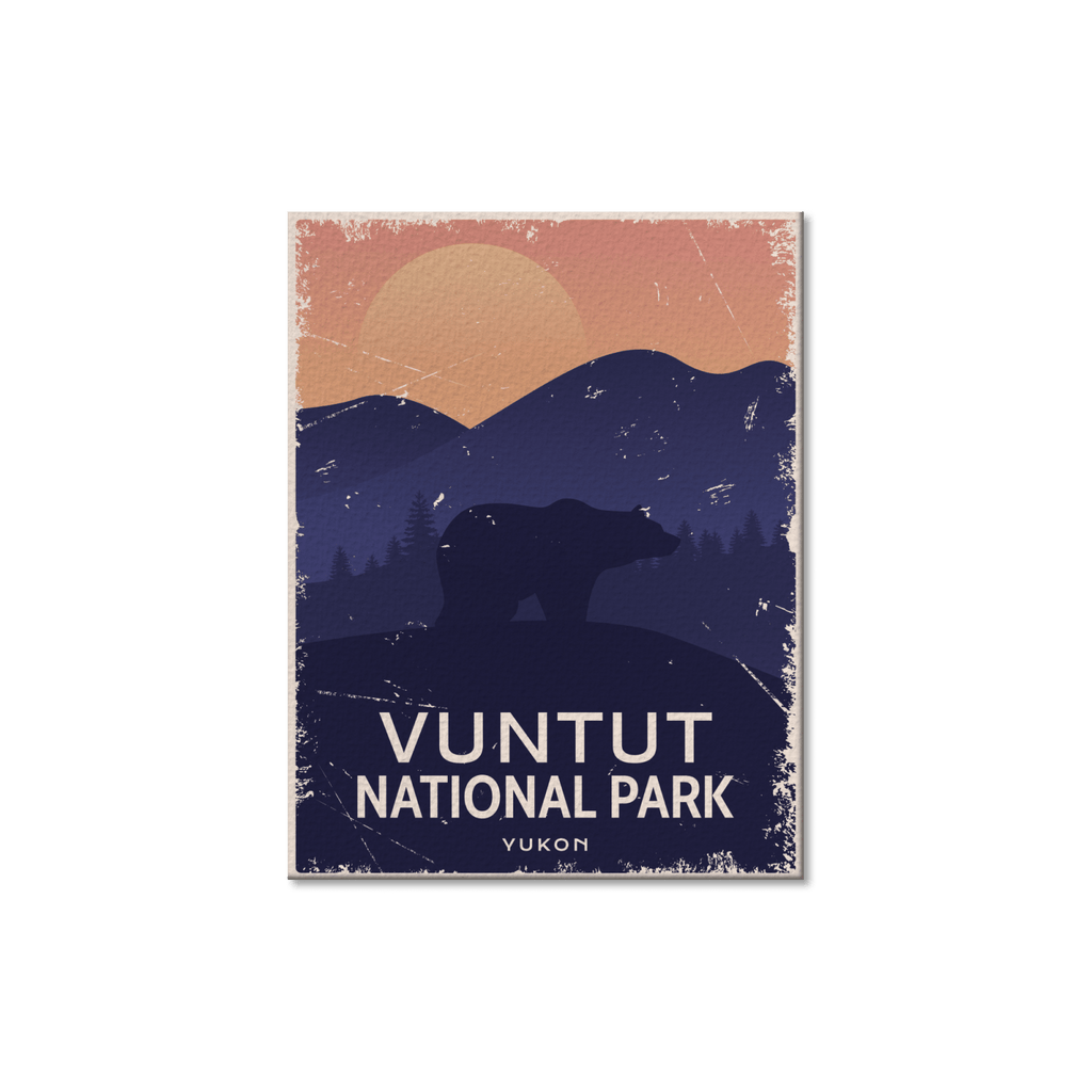 Vuntut National Park of Canada Postcard