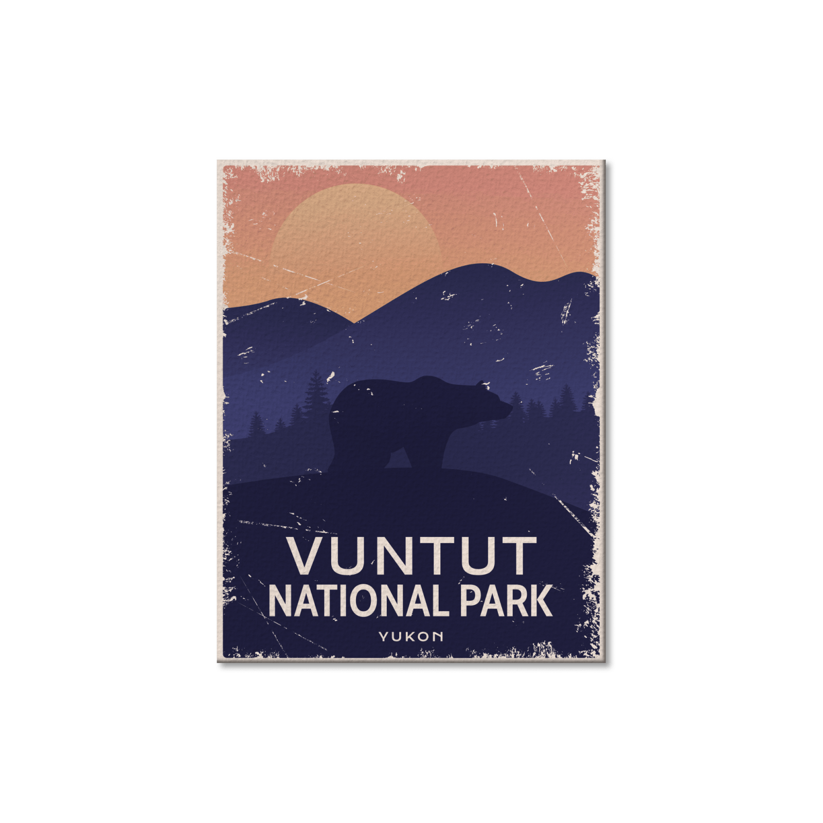 Vuntut National Park of Canada Postcard