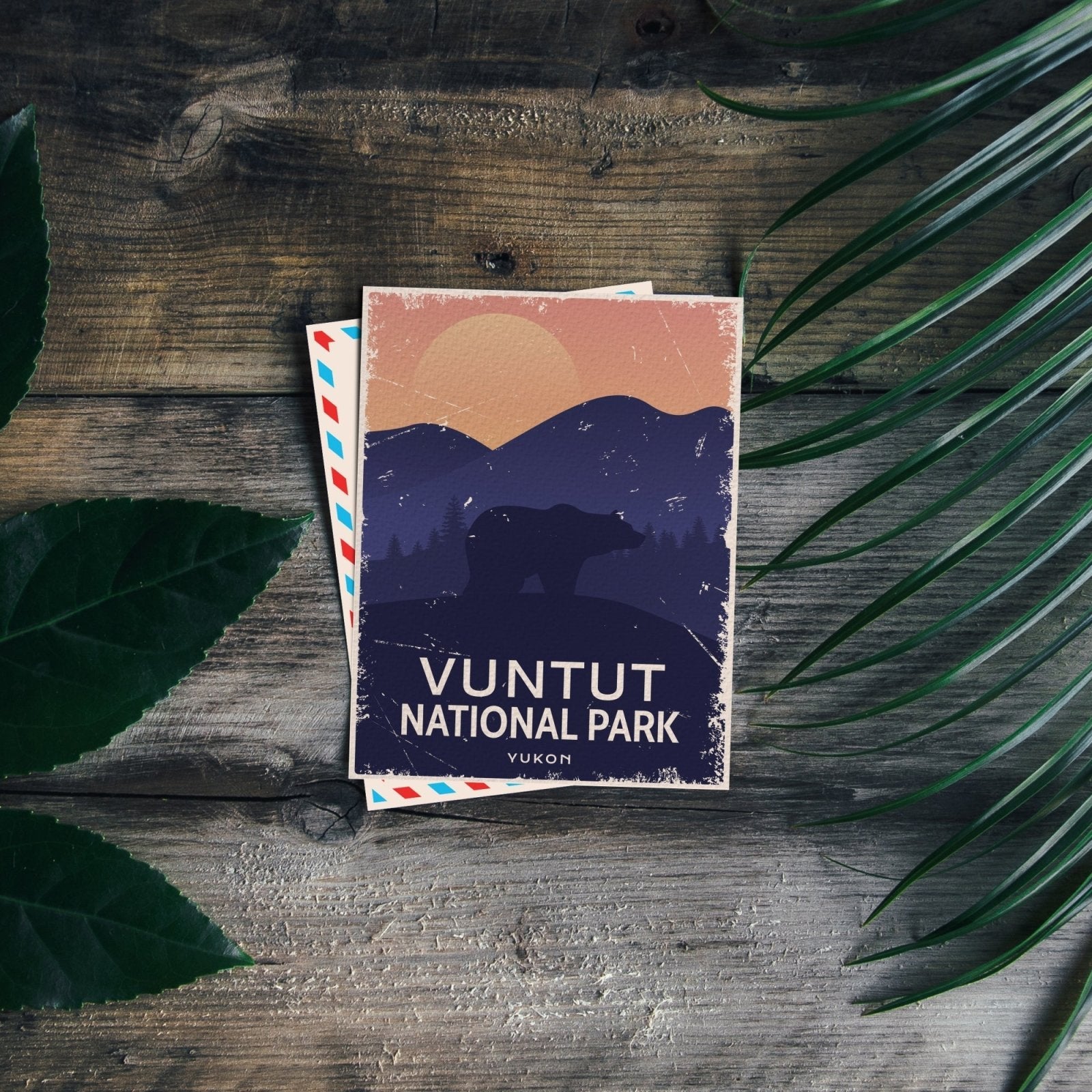 Vuntut National Park of Canada Postcard