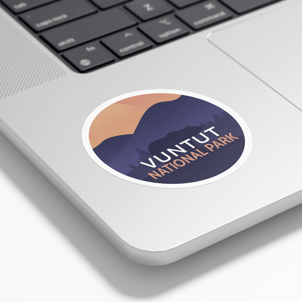 Vuntut National Park of Canada Waterproof Vinyl Sticker