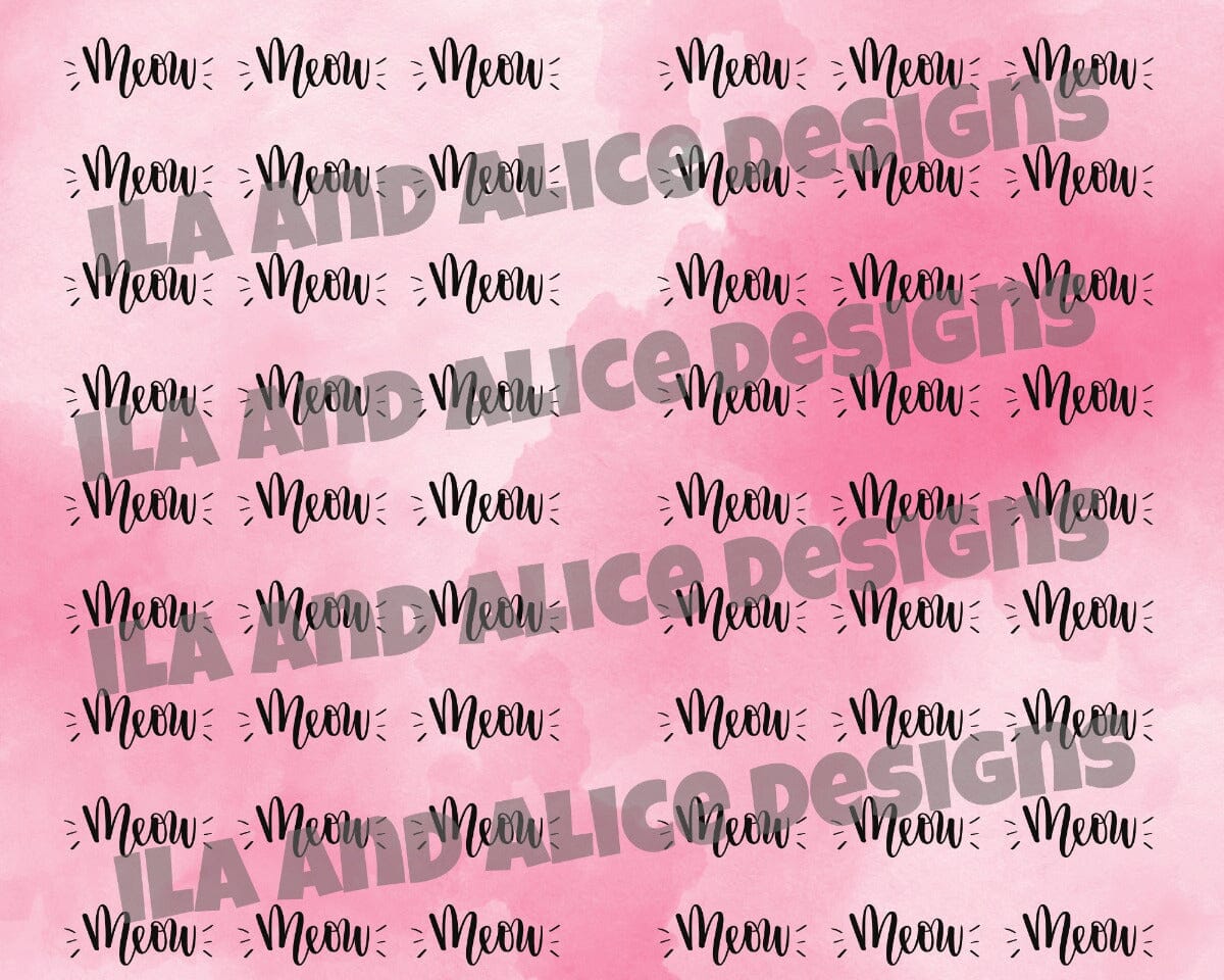 Digital Cat Junk Journal Paper-Pink-5 Papers
