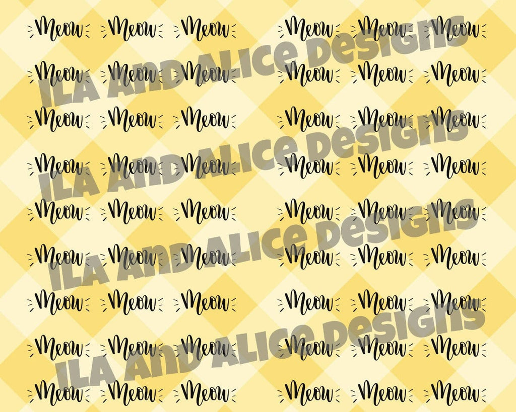 Digital Cat Junk Journal Paper-Yellow-5 Papers