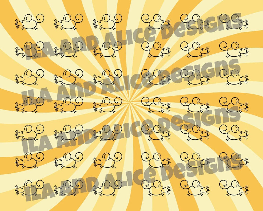 Digital Cat Junk Journal Paper-Yellow-5 Papers