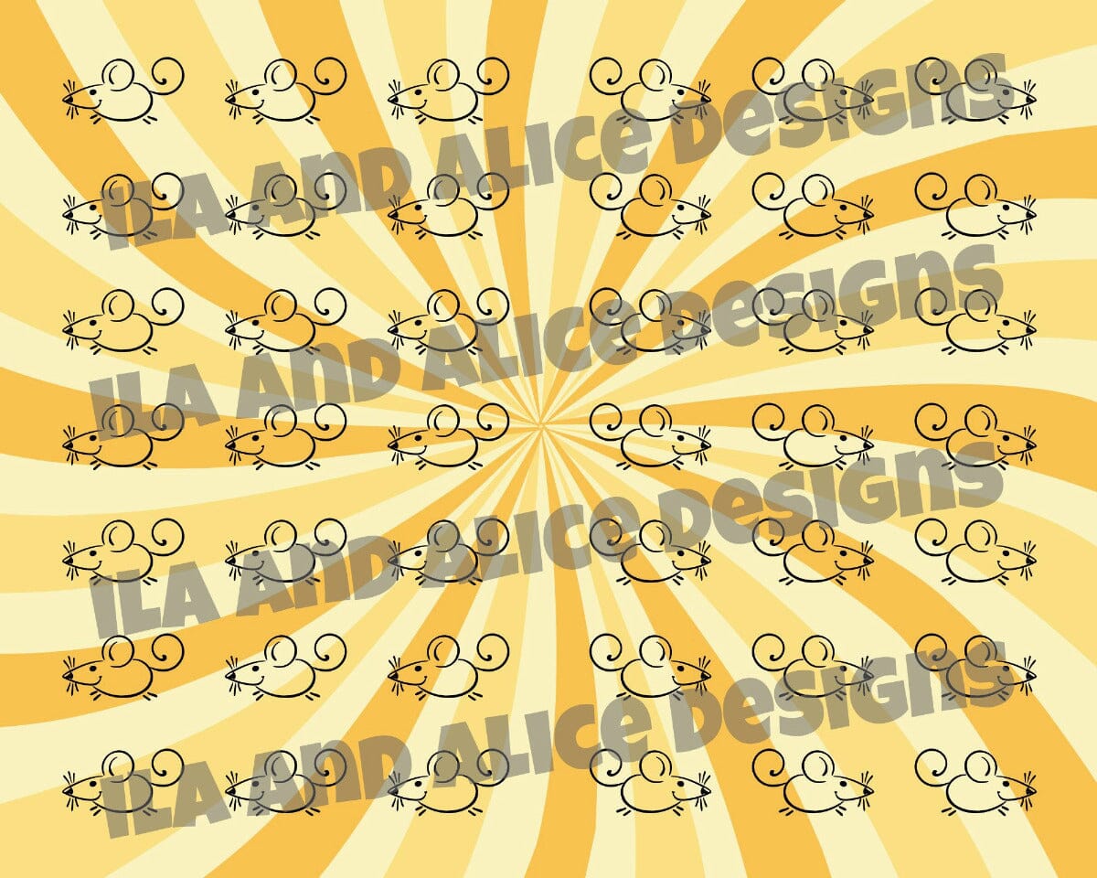 Digital Cat Junk Journal Paper-Yellow-5 Papers
