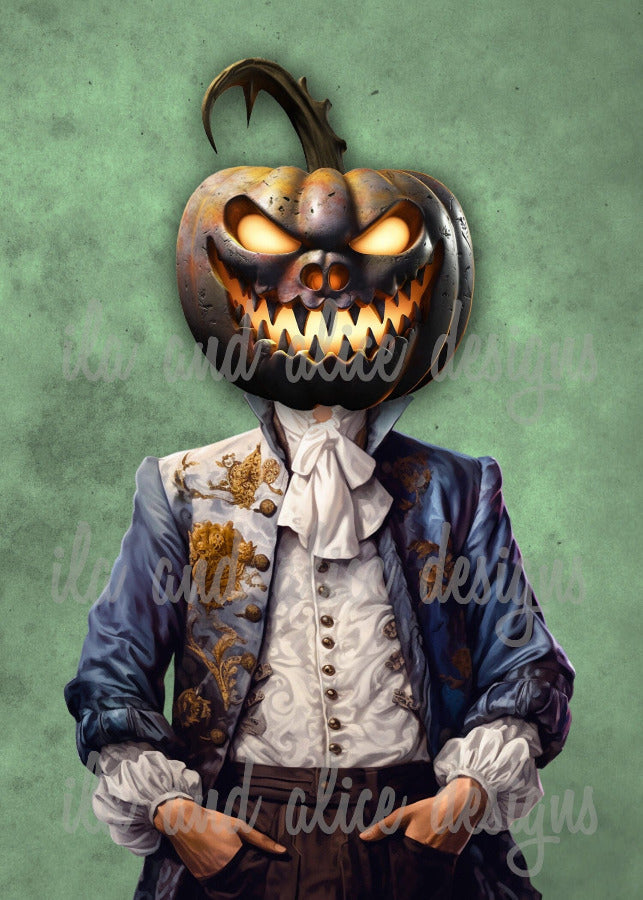 Cartes postales d'Halloween de Dapper Jack