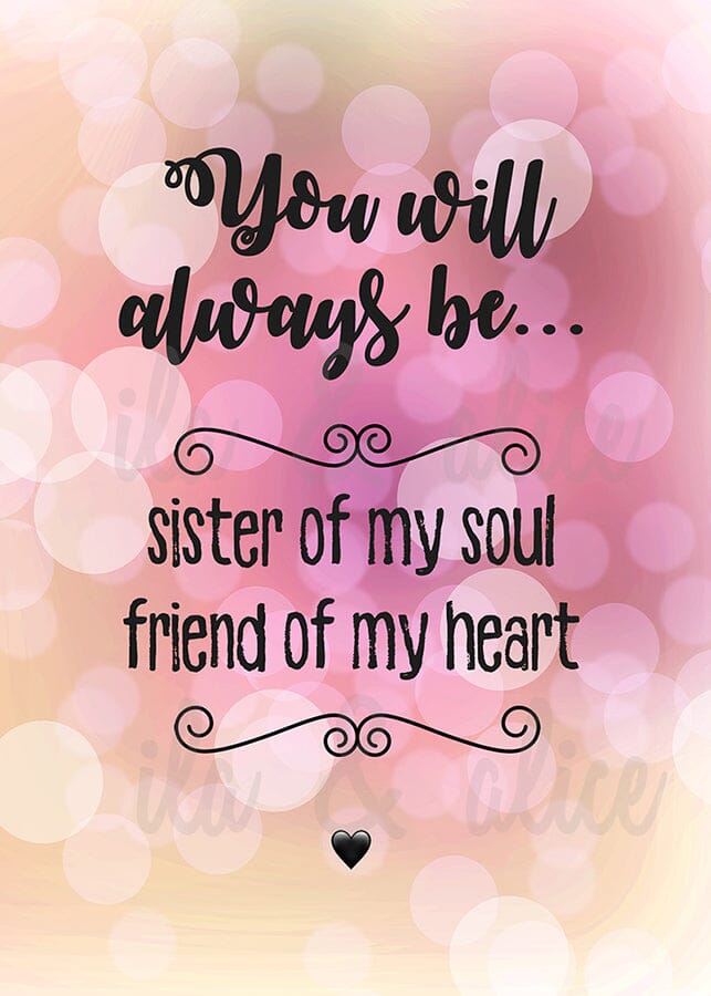 Friendship Postcards with Loving Quotes