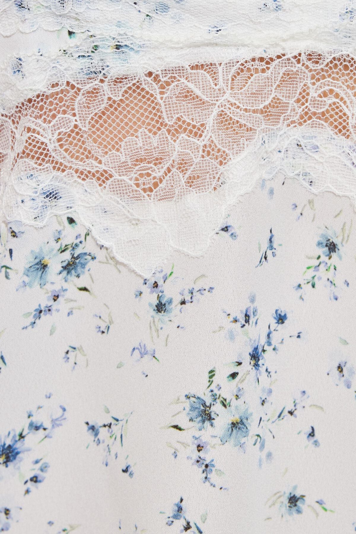 Lace Trim Button Up Cami