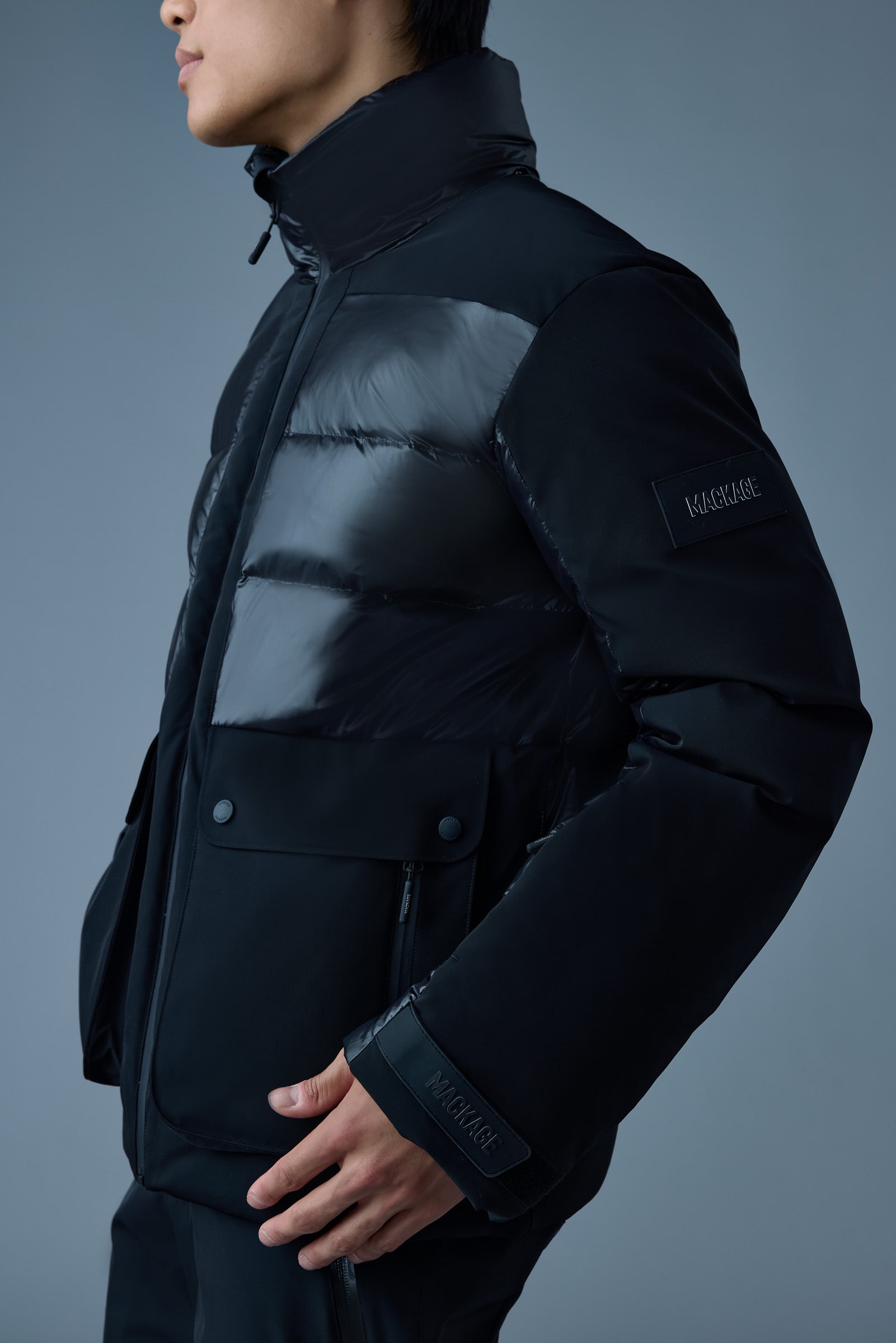 CODY Down ski jacket with hood