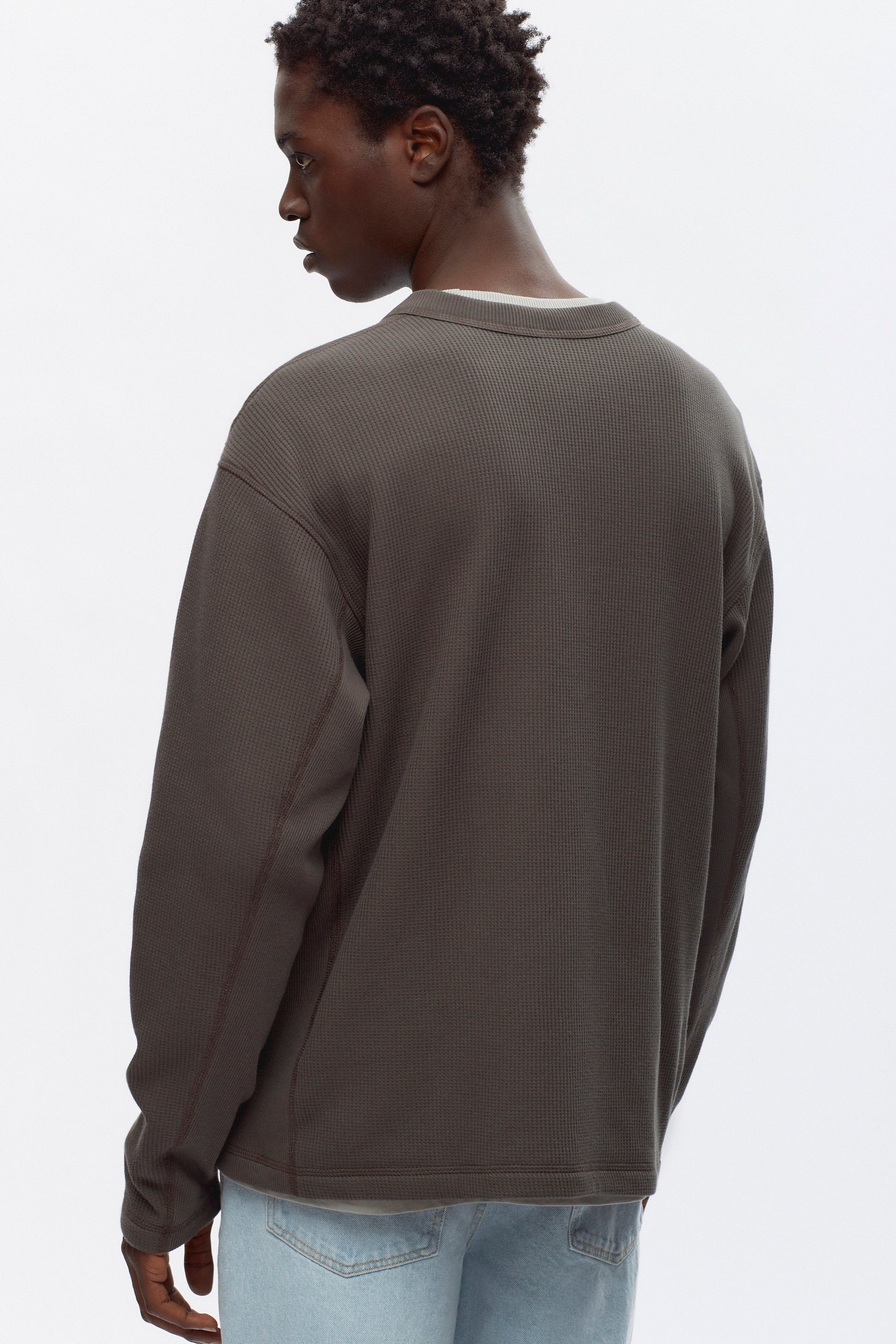 Men's Atlas Waffle Cardigan