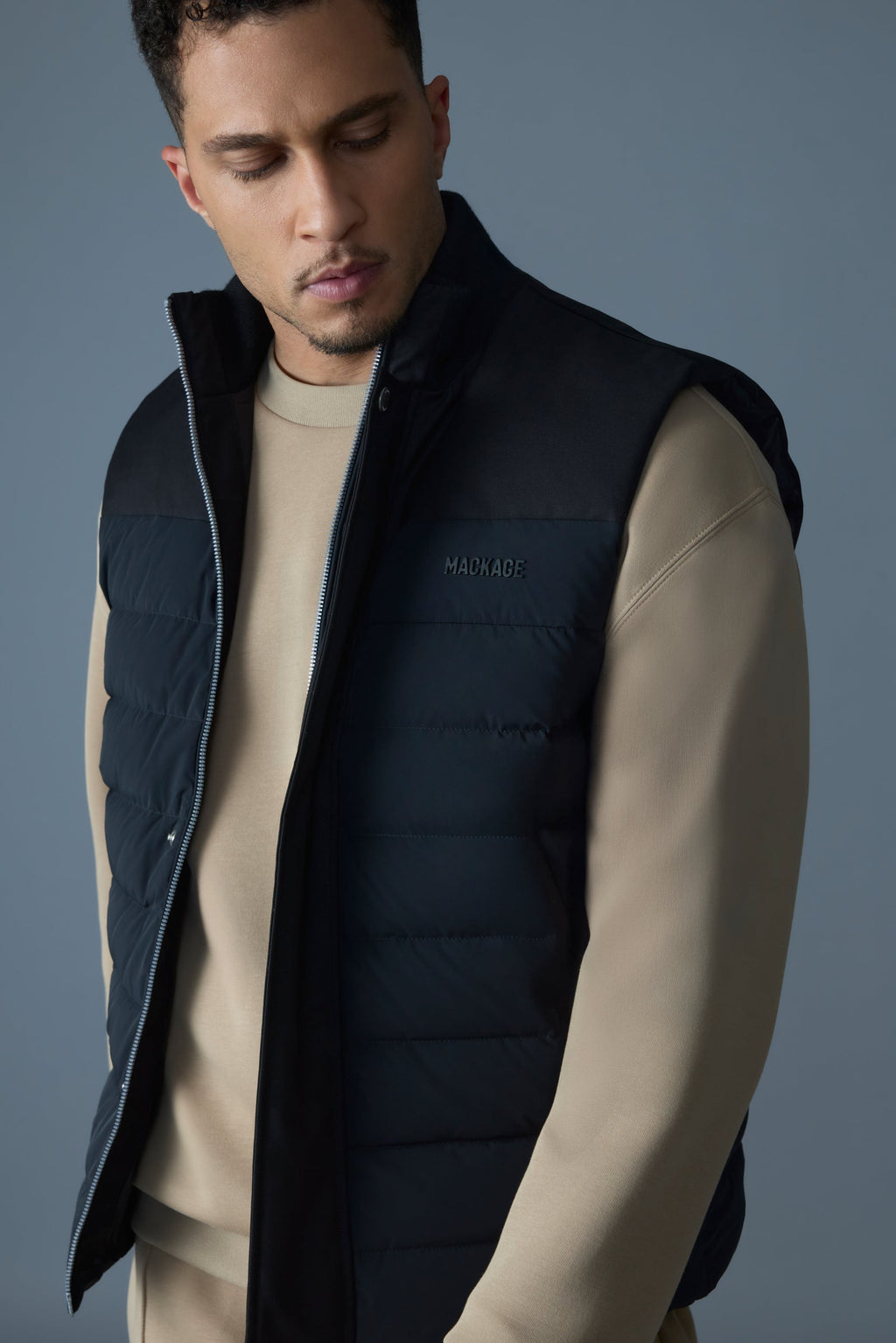 BRODY Down-Filled Quilted Vest